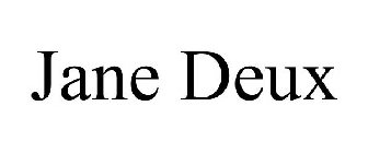 JANE DEUX