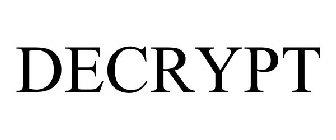 DECRYPT