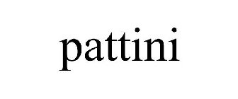 PATTINI