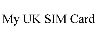 MY UK SIM CARD