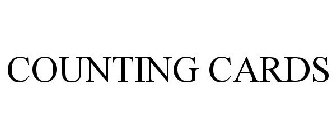 COUNTING CARDS