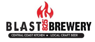 BLAST 825 BREWERY CENTRAL COAST KITCHEN LOCAL CRAFT BEER