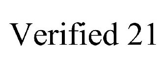 VERIFIED 21