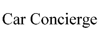 CAR CONCIERGE