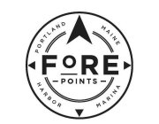 FORE POINTS PORTLAND MAINE HARBOR MARINA