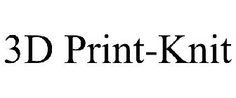 3D PRINT-KNIT