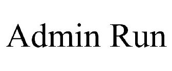 ADMIN RUN