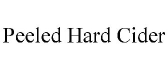 PEELED HARD CIDER