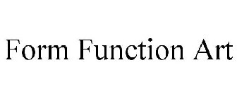 FORM FUNCTION ART