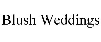 BLUSH WEDDINGS