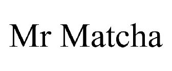 MR MATCHA