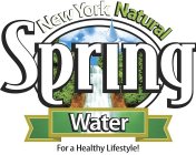 NEW YORK NATURAL SPRING WATER FOR A HEALTHY LIFESTYLE!