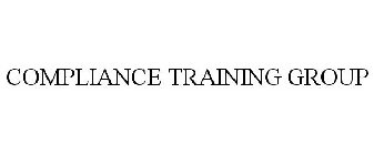 COMPLIANCE TRAINING GROUP