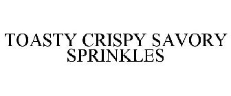 TOASTY CRISPY SAVORY SPRINKLES