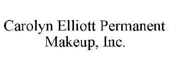 CAROLYN ELLIOTT PERMANENT MAKEUP, INC.