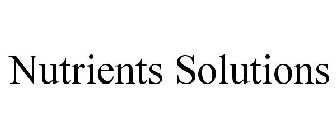 NUTRIENTS SOLUTIONS