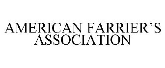 AMERICAN FARRIER'S ASSOCIATION