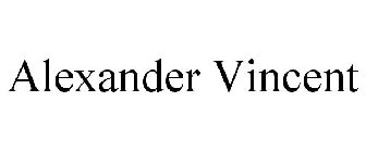ALEXANDER VINCENT
