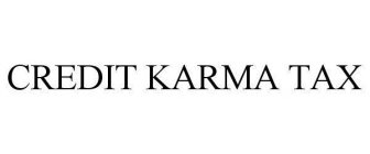 CREDIT KARMA TAX