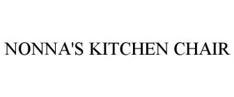 NONNA'S KITCHEN CHAIR
