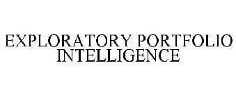 EXPLORATORY PORTFOLIO INTELLIGENCE