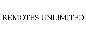 REMOTES UNLIMITED