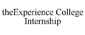 THEEXPERIENCE COLLEGE INTERNSHIP