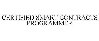 CERTIFIED SMART CONTRACTS PROGRAMMER