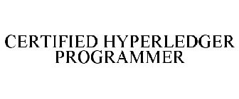 CERTIFIED HYPERLEDGER PROGRAMMER