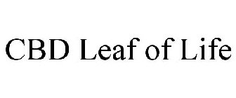 CBD LEAF OF LIFE