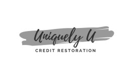UNIQUELY U CREDIT RESTORATION