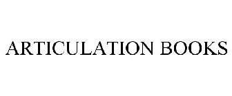 ARTICULATION BOOKS