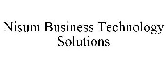 NISUM BUSINESS TECHNOLOGY SOLUTIONS