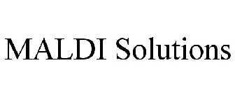 MALDI SOLUTIONS