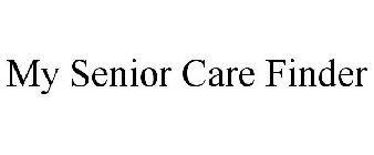 MY SENIOR CARE FINDER