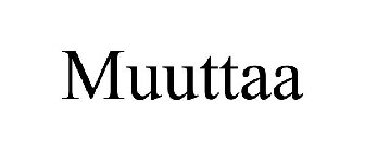 MUUTTAA