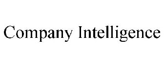 COMPANY INTELLIGENCE