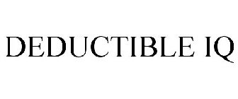 DEDUCTIBLE IQ