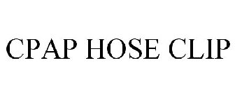 CPAP HOSE CLIP