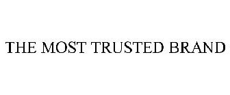 THE MOST TRUSTED BRAND