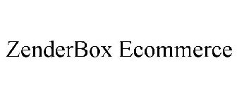 ZENDERBOX ECOMMERCE