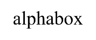 ALPHABOX