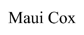 MAUI COX