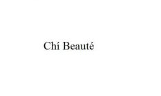 CHÍ BEAUTÉ