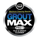 MAXIMUM CLEANING RESULTS. GROUT MAX PRO-1 TILE AND GROUT CLEANER