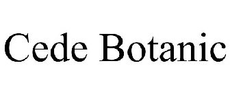 CEDE BOTANIC