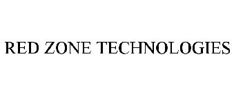 RED ZONE TECHNOLOGIES