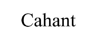 CAHANT