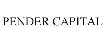 PENDER CAPITAL