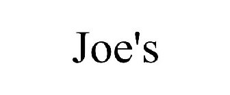 JOE'S